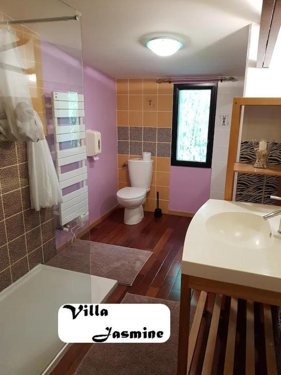 Somptueuse Villa Jasmine Saint-Meen-le-Grand Bagian luar foto